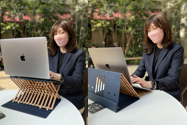 中くらいのサイズのPCを使った時